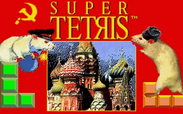 Super Tetris screen shot title